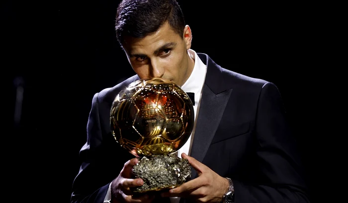 Rodri, câștigătorul Balonului de Aur (FOTO: EPA)