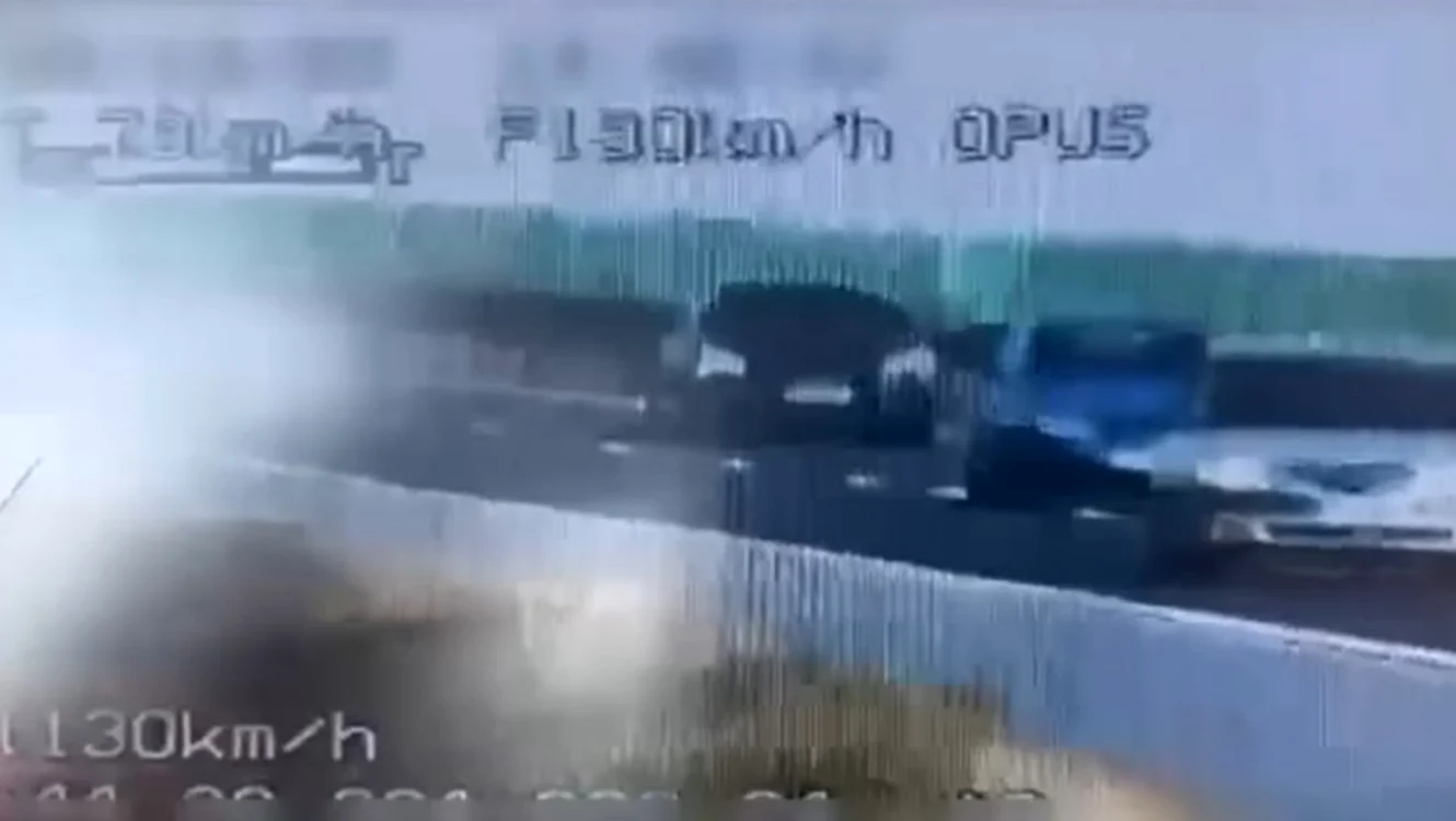 Șoferul din Călărași a fost lăsat fără permis FOTO Captură video Poliția Română