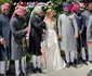 nunta dintre Contesa germană Marie Eltz și indianul Dhruv Raj Singh, vărul lui Sawai Padmanabh Singh, Maharajahul din Jaipur. FOTO: captură de ecran