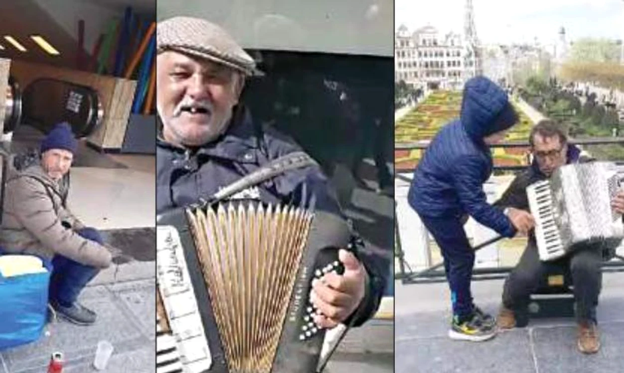 Cerșetorul român care a ajuns în Belgia Foto: Jurnalul.ro