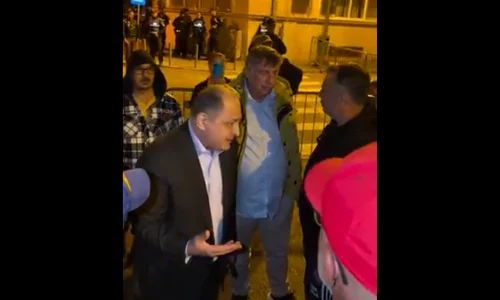 Marian Vanghelie protest pro Calin Georgescu captură X ak24 png