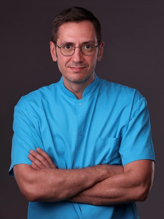 Doctorul Ionuț Sandu, expert în chirurgia minim invazivă a tiroidei FOTO arhiva personală