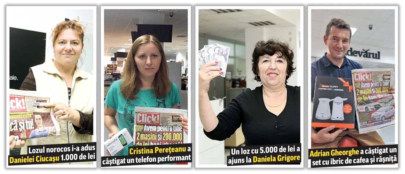 Mihai Ignat a câştigat 5.000 de lei la Click!MANIA
