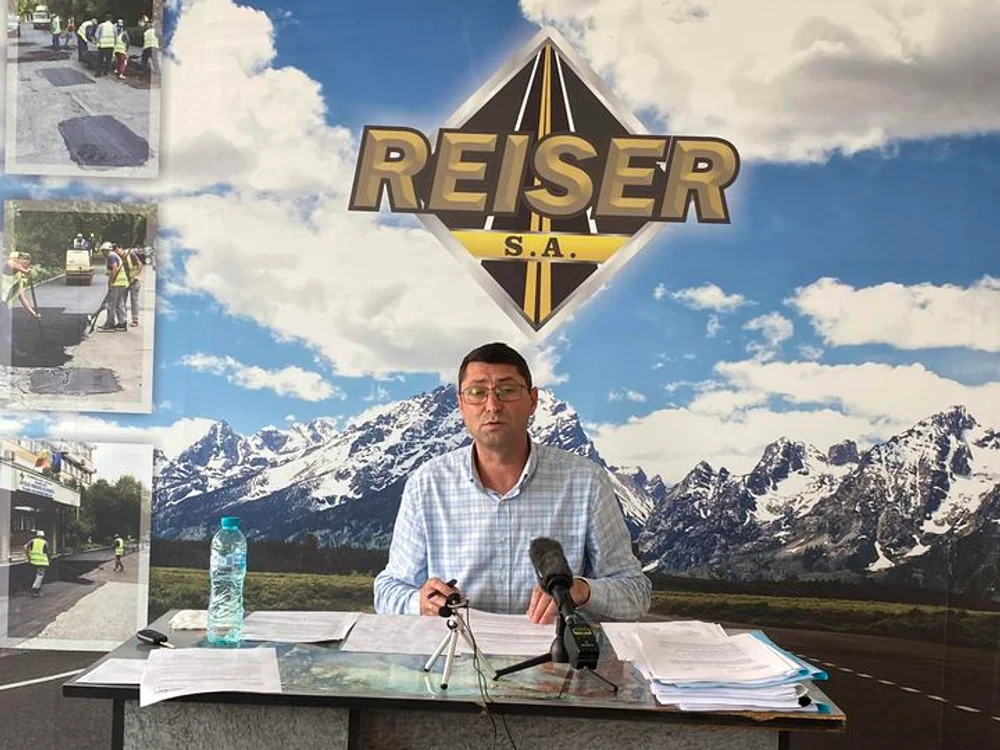 Daniel Buzamăt, managerul SC Reiser SA FOTO Facebook
