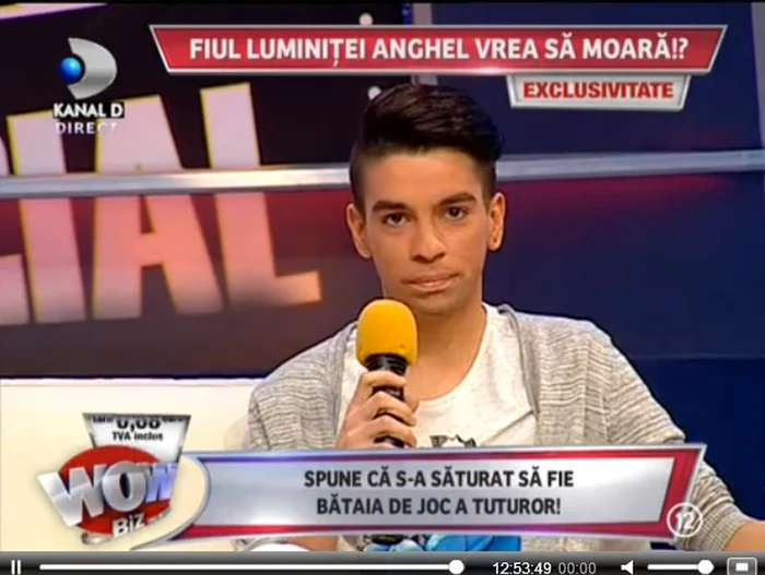 David, fiul Luminitei Anghel