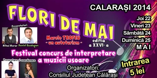 calarasi flori de mai