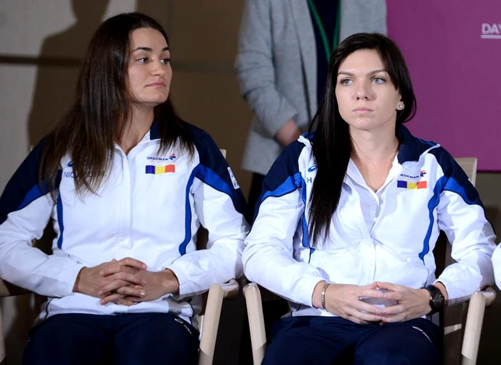 
    Simona Halep şi Monica Niculescu  