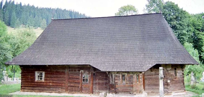 Biserica de lemn de la Putna.