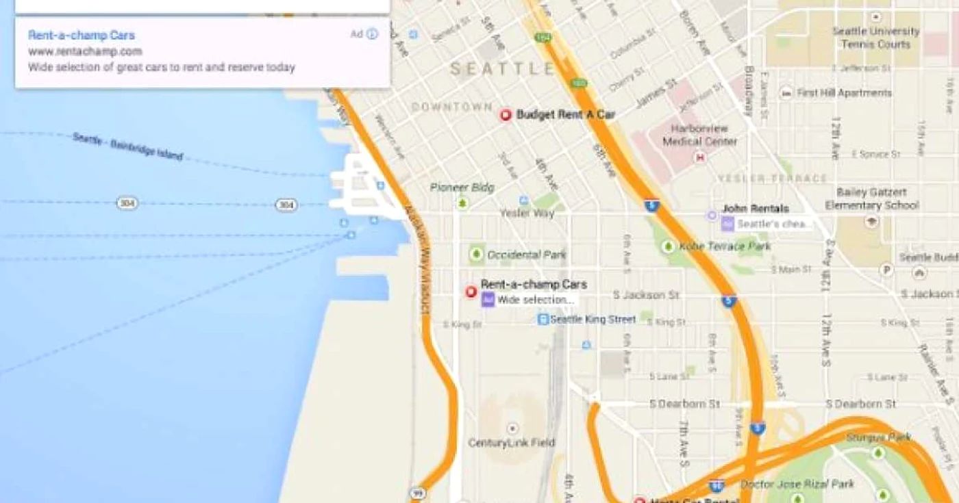 Noua interfaţă Google Maps se va folosi de carduri pentru a afişa informaţiile FOTO googlesystem.blogspot.com