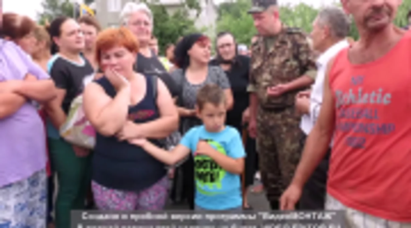Comunitatea românească din Cernăuţi a protestat împotriva ordinului de mobilizare în lupta din estul Ucrainei