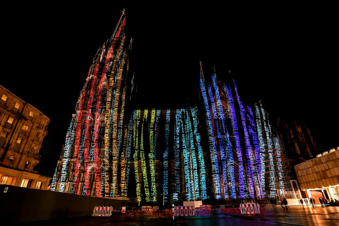 Catedralei din Köln, luminată FOTO: Arhivă