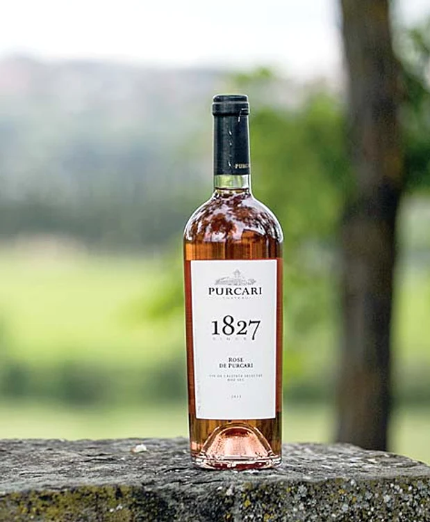 Vin rose Purcari, 68,6 lei două sticle
