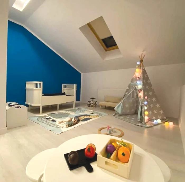 Casa din Cernica este deocamdată în amenajăriFoto: Blitz