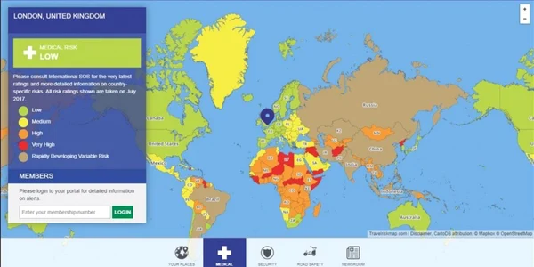 Cele mai periculoase destinatii turistice in 2018 FOTO Twitter @IntISOS