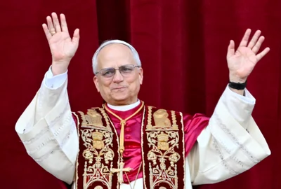 Papa Leon al XIV-lea. FOTO AFP