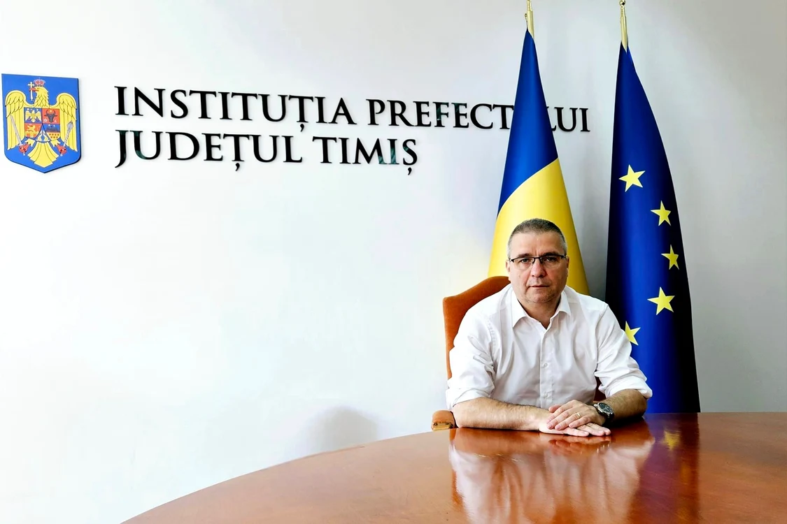 Sorin Ionescu pleacă de la Prefectura Timiș FOTO Facebook/ Sorin Ionescu