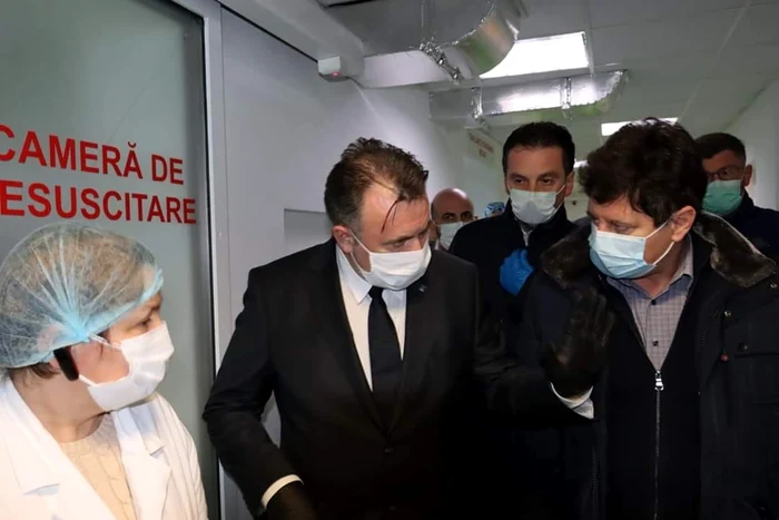 Miercuri, ministrul Nelu Tătaru a vizitat Spitalul de Urgență Aradfoto: arhiva proprie/Facebook