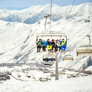 Telescaun în statiunea de schi Gudauri, Georgia FOTO Shutterstock 