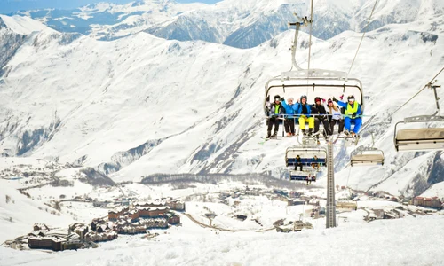Telescaun în statiunea de schi Gudauri, Georgia FOTO Shutterstock 