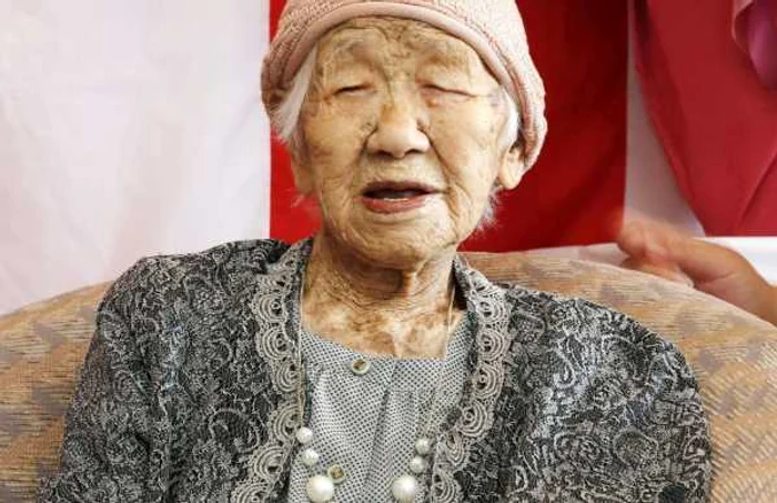 Kane Tanaka a fost desemnată cea mai bătrână femeie din lume anul trecut FOTO Profimedia