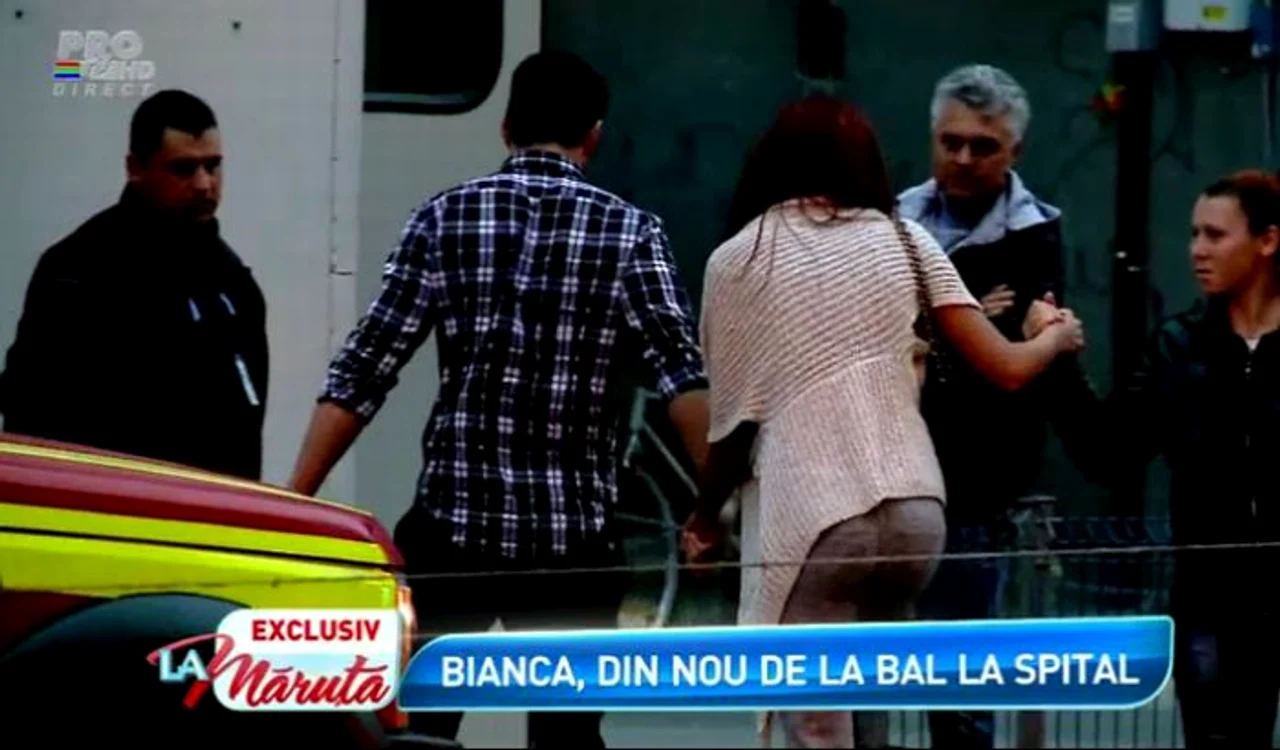 Bianca a ajuns din nou la spital