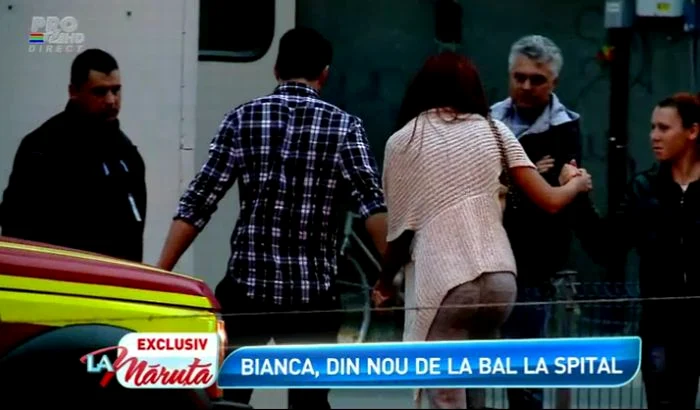 Bianca a ajuns din nou la spital