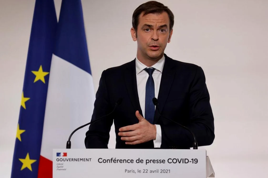 Ministrul francez al Sănătăţii, Olivier Veran. FOTO EPA