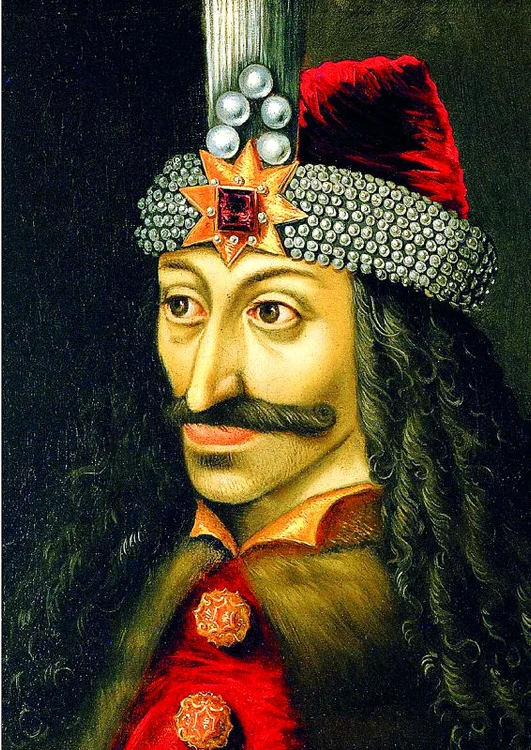 Vlad Țepeş, numit şi Dracula, adică fiul lui Vlad Dracul, cel care fusese membru al Ordinului militar al Dragonului