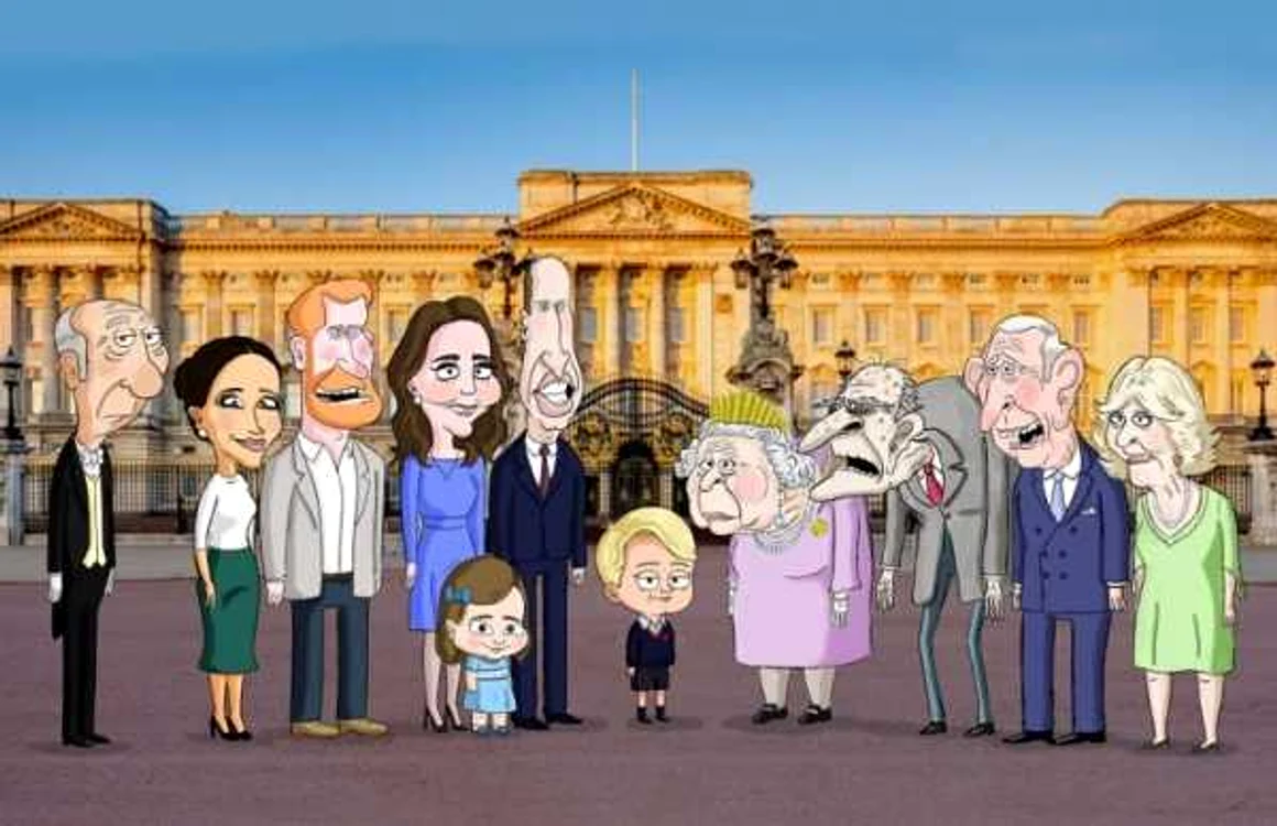 Serialul animat „The Prince“ spune povestea familiei regale britanice din perspectiva prinţului George FOTO Variety