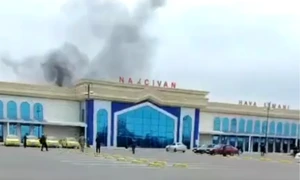 un aeroport din azerbaidjan a fost vizat de un atac iranian foto x nexta tv png