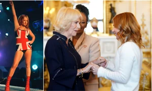 Regina Camilla și Geri Halliwell aka Ginger Spice din Spice Girls   FOTO Getty Images jpg