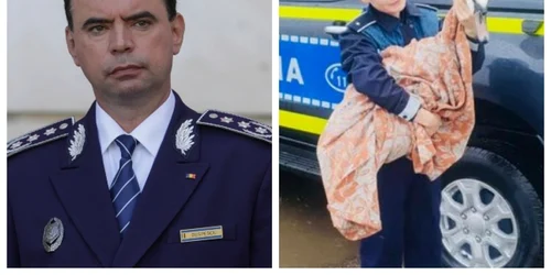 (articol) Bogdan Despescu - polişistă lebădă (foto Inquam Photos - Facebook Poliţia Română)