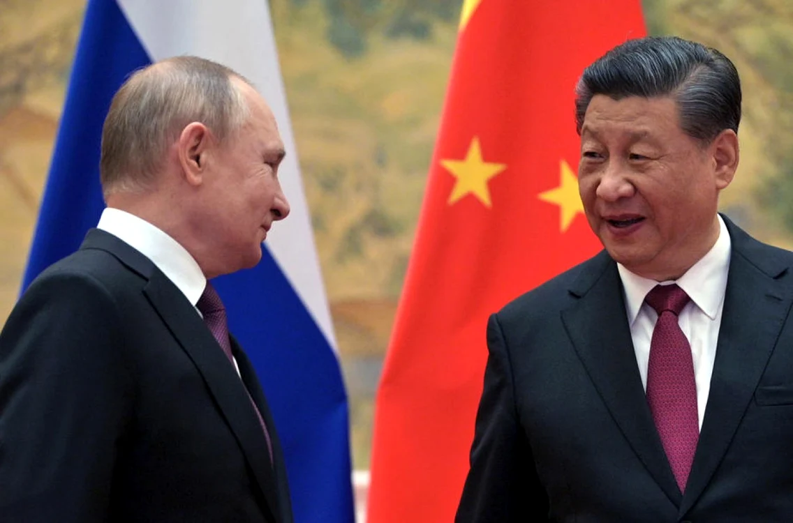 Vladimir Putin în vizită la Xi Jinping înainte de războiul din Ucraina FOTO EPA-EFE