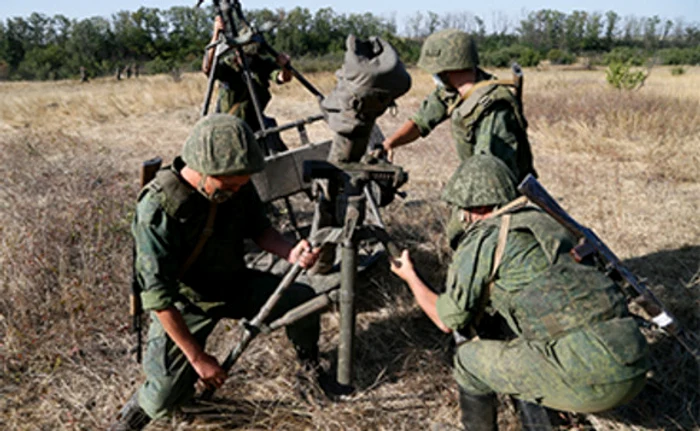 În 2014, au avut loc ciocniri violente între armata ucraineană şi trupele ruseştiFoto: EPA-EFE