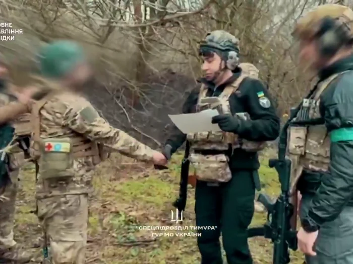 VIDEO Șeful spionajului ucrainean, vizită fulger pe linia frontului din regiunea Zaporojie