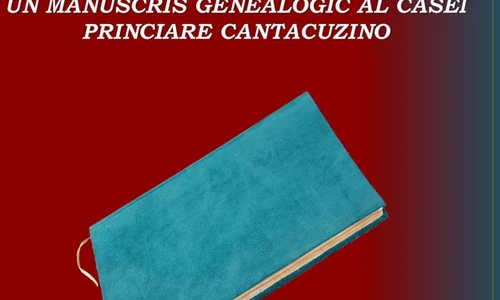 Un document aparte, manuscrisul genealogic al Casei Princiare Cantacuzino jpeg