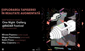 Tradiția se întîlnește cu digitalul în tapiserie în realitate augmentată jpeg