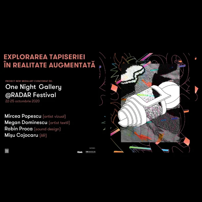 Tradiția se întîlnește cu digitalul în tapiserie în realitate augmentată jpeg