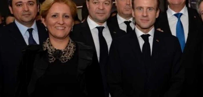 Preşedintele Macron, alături de preşedintele Iohannis, Adrian Cioroianu şi Liliana Ţuroiu s-au numărat printre oficialităţile care au deschis la Paris Sezonul România-Franţa