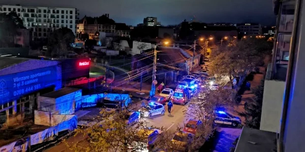 cluj incident femeie injungiata. foto caluj capitala 
