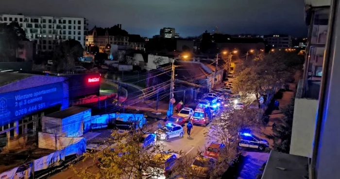 Incidentul s-a petrecut într-o zonă circulată a oraşului. FOTO: Cluj capitală