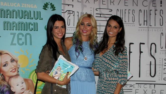 Raluca Zenga şi-a lansat prima carte în prezenţa unor vedete precum Anca Serea şi Diana BartFoto: Arhiva personală
