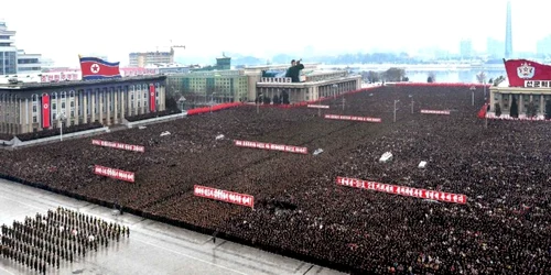 coreea de nord miting foto afp