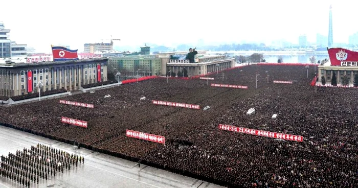 coreea de nord miting foto afp