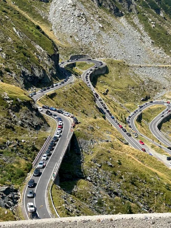 Transfăgărășan. Foto: Maria Mariana. Facebook