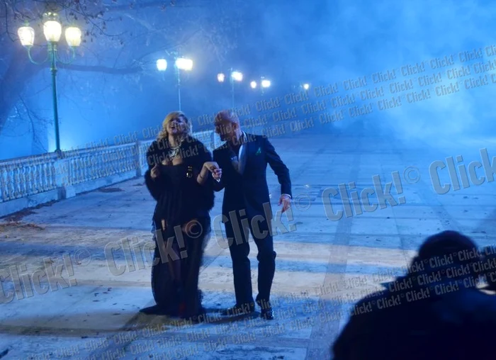 Kat DeLuna, videoclip alături de Costi Ioniţă. (Foto: Alex Muscaliu)