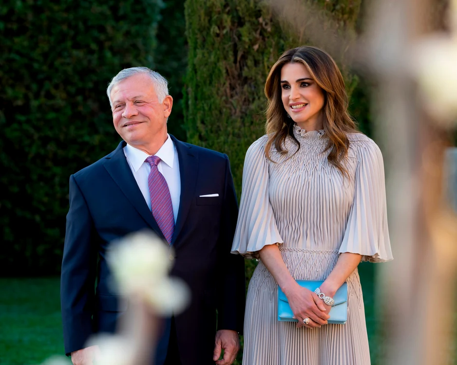 Regele Abdullah II Al Hussein și Regina Rania Al Abdullah la Amman, 12 martie 2023, Profimedia jpg