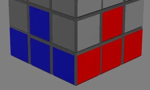 Pasul 2 din cea mai simplă metodă de rezolvare a cubului Rubik jpeg