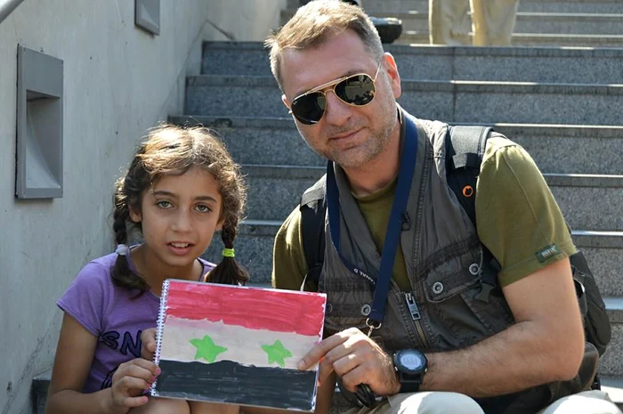 
    Christian Sabbagh va prezenta drama refugiaţilor sirieni, luni seară la Kanal DFoto Arhivă Personală  