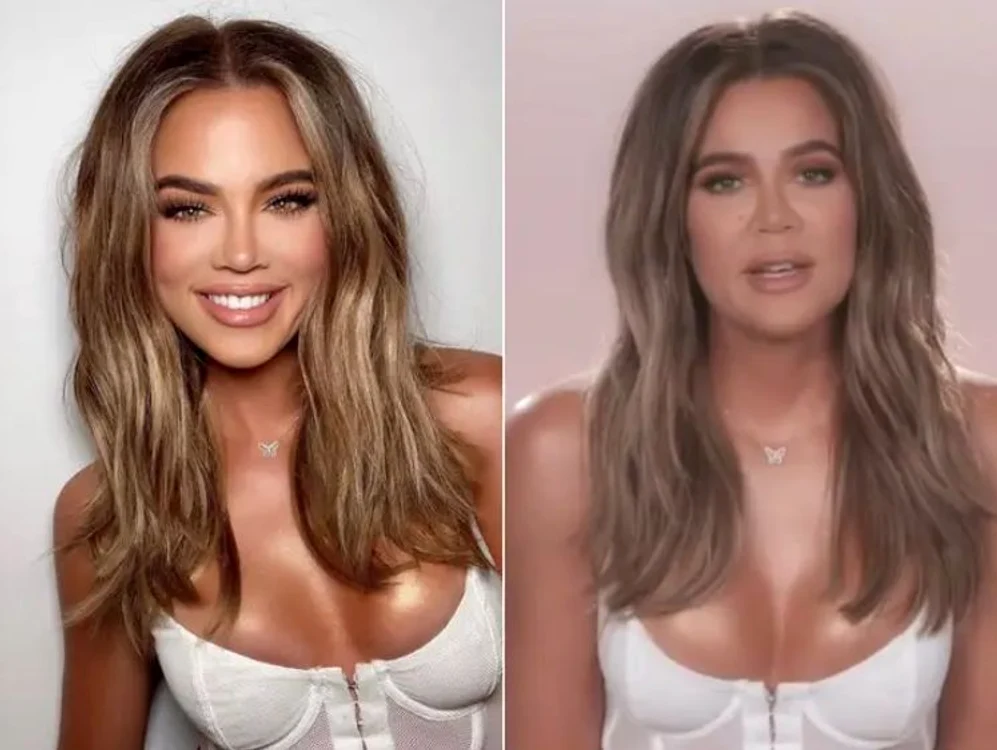 Khloé Kardashian a fost surprinsă modificându-și pozele de nenumărate ori (Foto: Instagram)